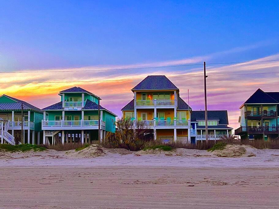 Вилла Beachfront*Spectacular View*4 Bd*Sleeps 14 Bolivar Peninsula Экстерьер фото