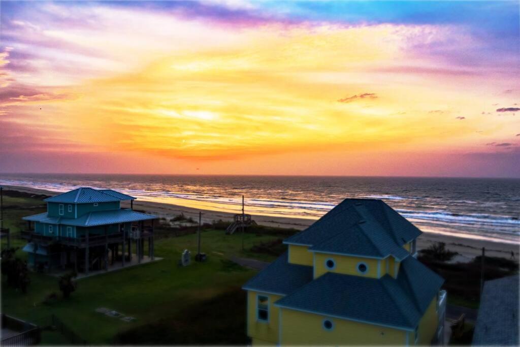 Вилла Beachfront*Spectacular View*4 Bd*Sleeps 14 Bolivar Peninsula Экстерьер фото