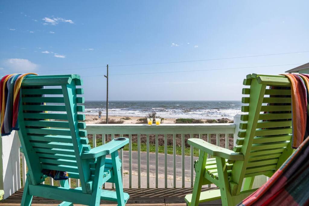 Вилла Beachfront*Spectacular View*4 Bd*Sleeps 14 Bolivar Peninsula Экстерьер фото